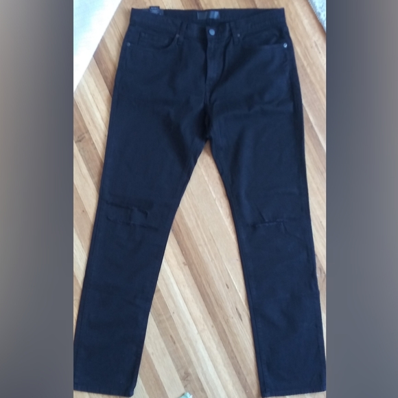 mens j brand tyler slim stretch black twill pants - Picture 5 of 8